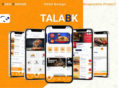 Talabk Project ( Mobile Application, Website, Webapp,.... branding design graphic design illustration logo mockup typography ui ux