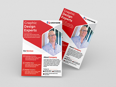 Flyer Design banner bifold brochure brochure corporate flyer flyer design leaflet poster social media poster