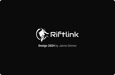 RiftLink - Design branding gamer leagueoflegends lol uxui