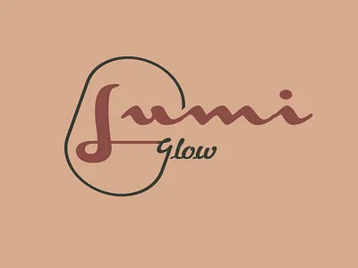 Lumi Glow Logo Sample beautybrand branding brandlogo design graphic design lettermark logo lumiglow typography