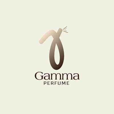 Gamma Perfume Logo abstractlogo branding brandlogo design gamma gammaperfume graphic design lettermark logo perfumebrand typography