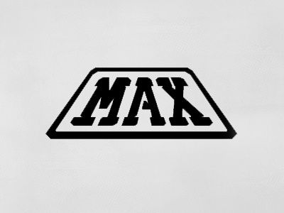 Max custom logo max type typography