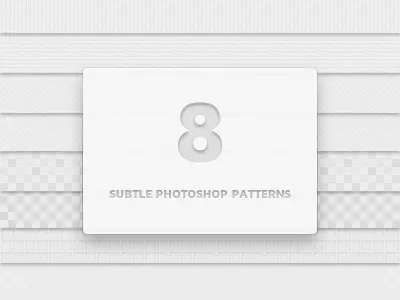 8 Subtle Photoshop Patterns background clean design free freebie gray grey light lines noise pat pattern patterns photoshop pixel psd resource subtle transparent vector white
