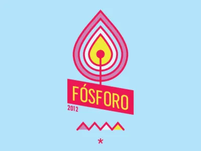 FOSFORO illustration ilustración logo