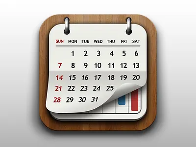Calendar App Icon calendar icon ios