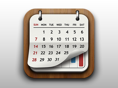 Calendar App Icon calendar icon ios