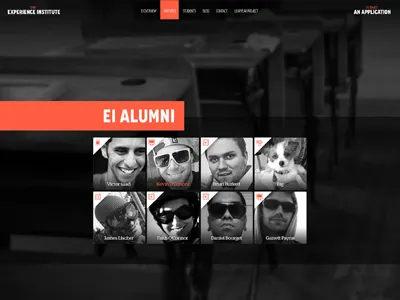 Experience Institute - Alumni concept experience institute