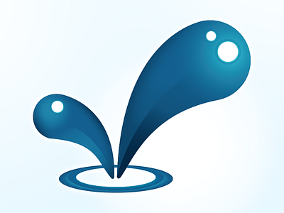 Splashscore mark droplet logo ripple splashscore water