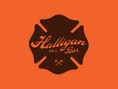 Halligan Bar axes badge bar fire fighter