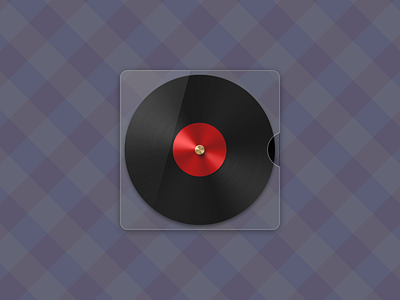 LP Album album disc icon lp music player