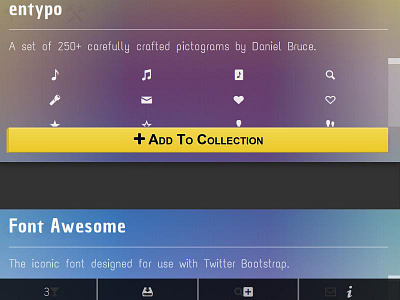 "Small" Screens - UX Reloaded icon fonts mobile responsive small screens ux weloveiconfonts