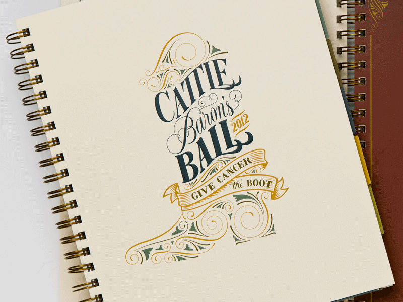 CBB Catalog hand lettering type vector