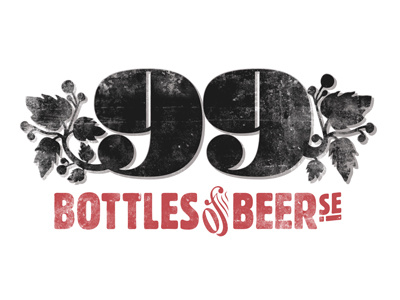 99 Bottles of Beer beer graphic design