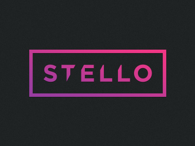 Stello event identity logo