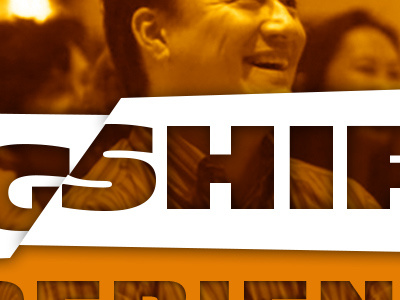 Bigshift3 conference orange typography