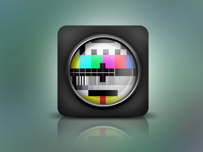 Test Card IOS Icon icon ios rgb test card