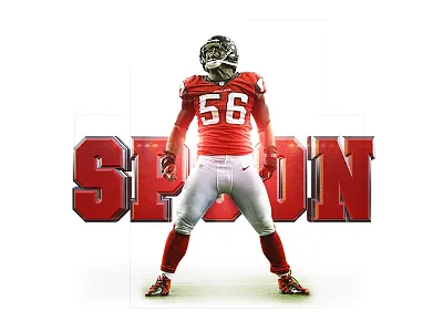 Sean Weatherspoon Feature Image 3d atlanta design falcons football nfl sports