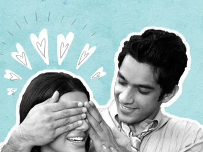 Web Slider bw hand done texture