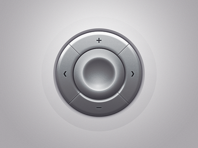 Regulator app controller dial gradient home interface iphone knob navigation radial soft texture ui