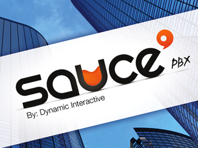 Sauce Brochure blue brochure design icon logo orange