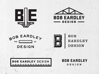 Logo Exploration architect architecture logo ruler truss wood