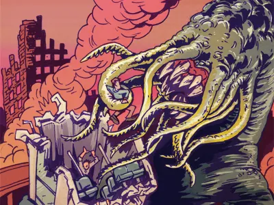 Octo-Face Color Update illustration monster