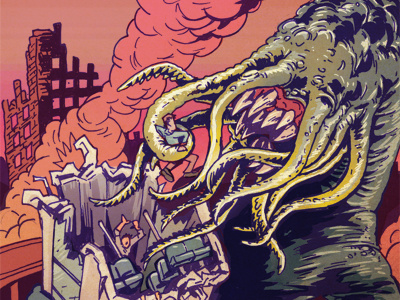 Octo-Face Color Update illustration monster