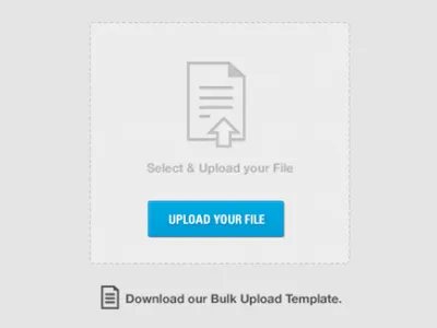 Upload admin app design ui ux