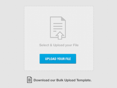 Upload admin app design ui ux