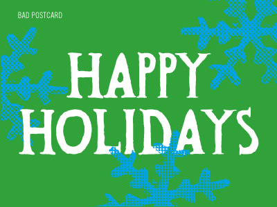 HAPPY HOLIDAYS - FOUNDFONT™ happy holidays typography vintage typography