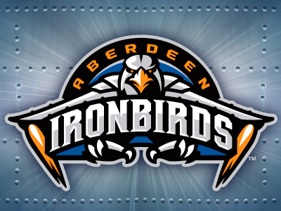 Aberdeen Ironbirds aberdeen ironbirds baseball bird iron studio simon