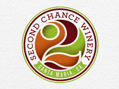 Second Chance Winery 2 logo seal wine
