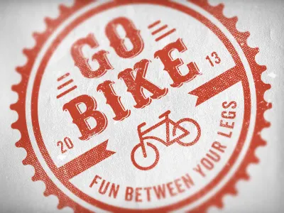 GoBike! bike fun retro vintage