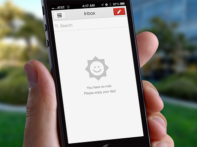 Gmail 2.0 Inbox Zero Easter Egg app apple gmail google inbox ios ipad iphone retina