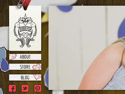 Clothing Line children red website wood