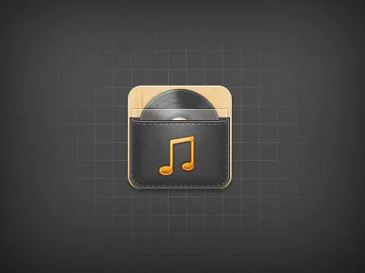 Xiating icon leather music orange wood