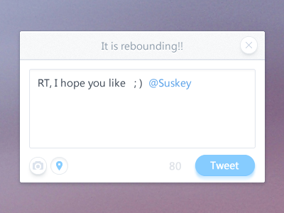 Tweet Ui button icon suskey tweet twitter ui