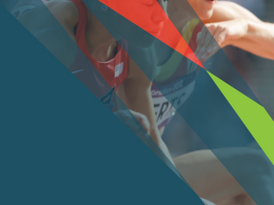 Sport Concept 02 annual report design hurdles print sport