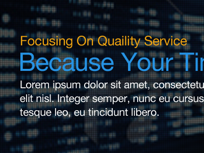 Website Slider design text ui web