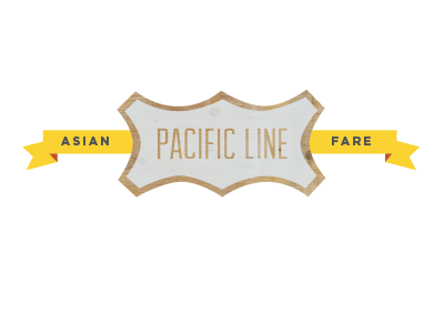 Pacific Line bored cut out fun gold grey signage signs wood work