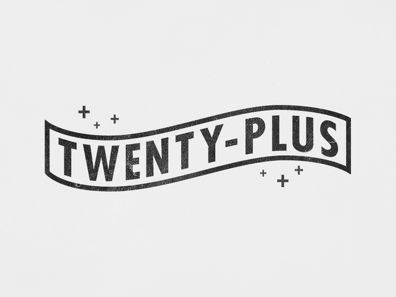 Twenty Plus Logos [GIF] branding church gif logo minneapolis plus twenty