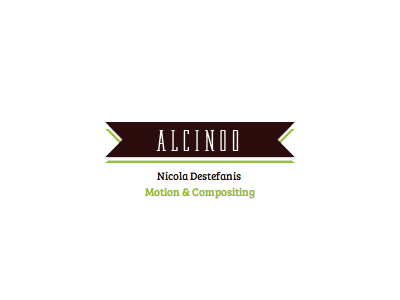 Mini Header alcinoo compositing header logo motion