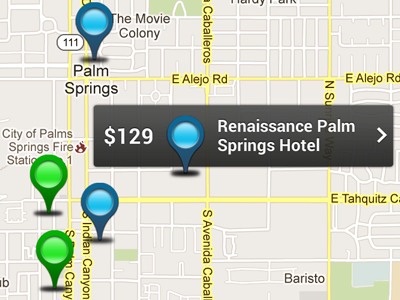 plotted hotels android app google hotels map mobile orbitz pin