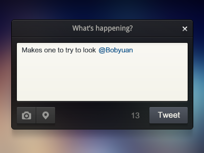 Twitter ui bobyuan twitter ui