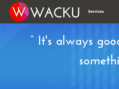 Wacku Web Services 1 1 design graphics illustrator update web