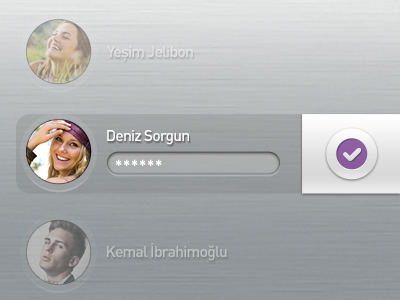 Users button interface ipad ipad login ipad user login password profile user user choose user pic users