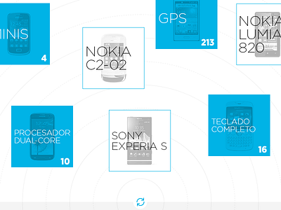 Grouping blue groups product simple square