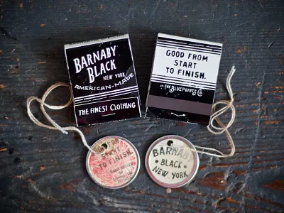 Matches & Cigar Tag design