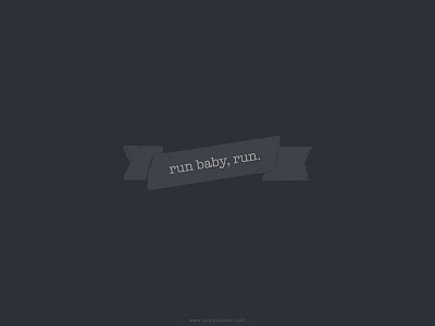 run baby, run. 2d3038 baby background desktop free minimal run wallpaper