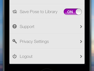 Pose iPhone Redesign – Settings ios iphone pose ui